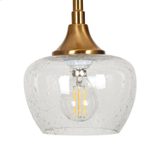 Resplandor 1-Light Mini Brass Modern Pendant Light Fixtures