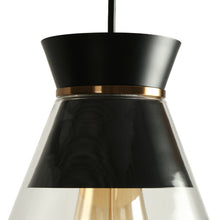 Noah 1-Light Mini Black Modern Pendant Light Fixtures
