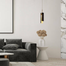 Welntscpia 1-Light Mini Black LED Modern Pendant Light Fixtures