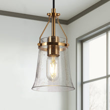 Auisre 1-Light Mini Black Modern Pendant Light Fixtures