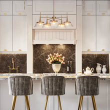 Quoridan 5-Light Large Brass Chandelier