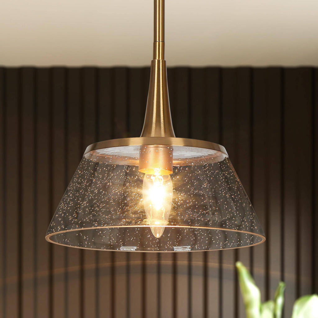 コンテンポラーネア パンデイロ PDMV105C CONTEMPORANEA Quoridan 1-Light Mini Brass Modern Pendant for Kitchen