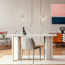 Evangeline 1-Light Medium Brass Modern Pendant Light Fixtures
