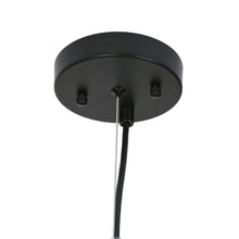 Turnipisne 1-Light Mini Black Modern Pendant Light Fixtures