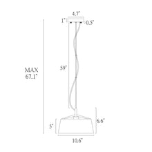 Turnipisne 1-Light Medium Brass Modern Pendant Light Fixtures