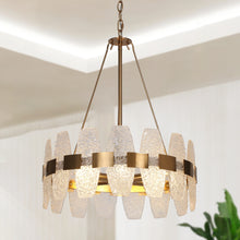 Stylasteridae 4-Light 19" Modern Gold Chandelier, Wagon Wheel