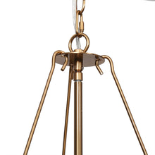 Stylasteridae 4-Light 19" Modern Gold Chandelier, Wagon Wheel