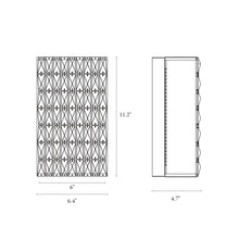 Brusmogan 1-Light Modern Gold Crystal LED Indoor Wall Sconces