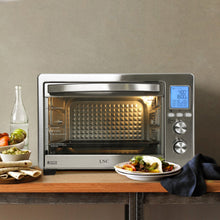 LNC Air Fryer Toaster Oven Combo-Silver
