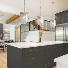 Engaveric 1-Light Mini Brass Modern Pendant Light Fixtures