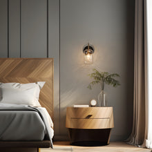 Erharting 1-Light Black and Gold Vanity Light