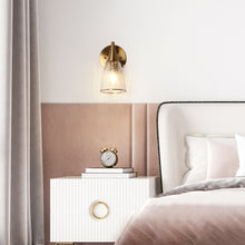 Ruthebic 1-Light Gold Vanity Light