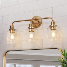 Morrisave 3-Light Gold Vanity Light