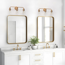 Morrisave 3-Light Gold Vanity Light