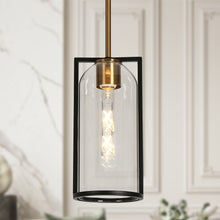 Lakierowane 1-Light 6" Brass Modern Pendant Light Fixtures