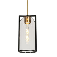 Lakierowane 1-Light 6" Brass Modern Pendant Light Fixtures