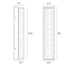 Solarithos 1-Light Modern Gold LED Crystal Wall Sconces