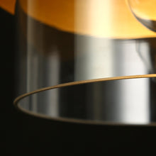 1-Light 10" Black Modern Cylinder Pendant Light Fixtures