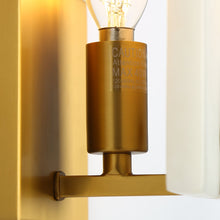 1-Light Modern White and Gold Wall Sconces,Candle Wall Light