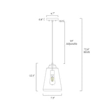 1-Light Mini Gold Pendant