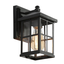 Acbolomew 10"H 1-Light Black Outdoor Wall Light