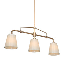 Capaneusnoien 3-Light 26-in Gold Modern Linear Kitchen Island Light
