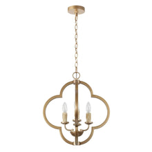 Harriet Satin Gold Chandelier