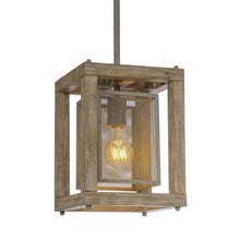 Meroy Farmhouse Wooden Mini Pendant-Clearance