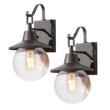 Braukunst 12.5"H 1-Light Bronze Outdoor Wall Light Set of 2