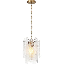 Engaveric 1-Light Mini Brass Modern Pendant Light Fixtures