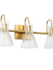 Itpicanaple 3-Light Brass Vanity Light