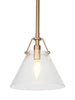 Dashaunda 1-Light Mini Gold Modern Pendant Light Fixtures