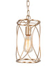 Galateia 1-Light Mini Gold Modern Pendant Light Fixtures