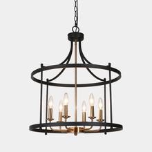 Trounifer 6-Light Black  Chandelier