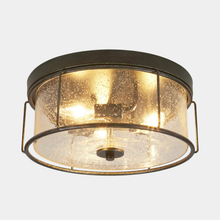 Robenphun 3-Light Black Flush-Mount