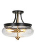 Bowen 3-Light Semi-Flush 