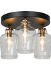 Gilbert 3-Light Semi-Flush 