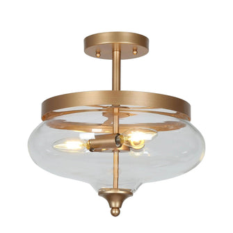 Gregary 3-Light Semi-Flush 