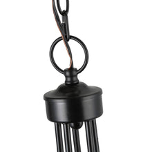 Emily 5-Light Small Black Chandelier