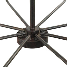 Askrlessi 8-Light Large Bronze Chandelier