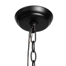 Askrlessi 6-Light 20" Modern Matte Black Chandelier, Candlestick