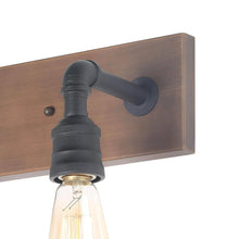 Santinate 3-Light Wood Vanity Light