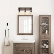 Santinate 3-Light Wood Vanity Light