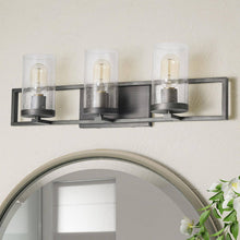 Isangelos 3-Light Silver Vanity Light