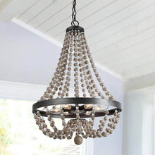 Kaffir 6-Light Small Black Chandelier