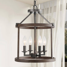 Sturgeon 4-Light Mini Brown Chandelier