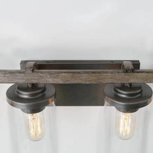 Sturgeon 4-Light Rust Vanity Light