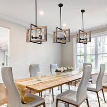 Sydney 4-Light Small Wood Chandelier