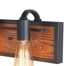 Valtiary 3-Light Wood Vanity Light