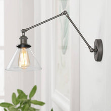 Wollemia 1-Light Silver Wall Sconce